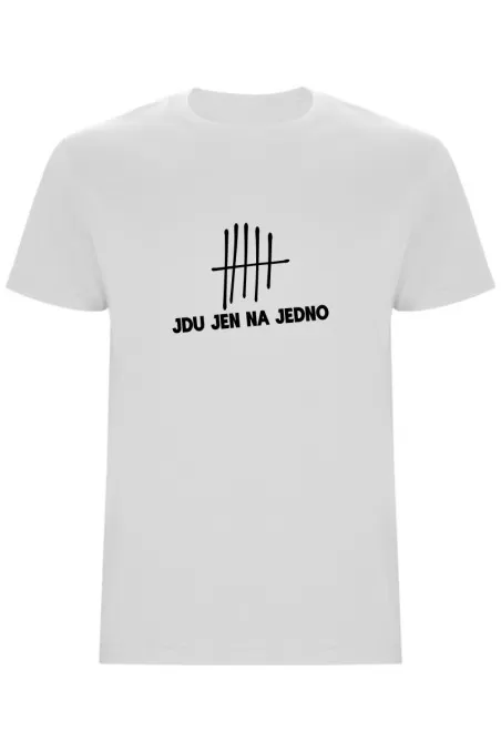 Pánské tričko - JDU JEN NA JEDNO