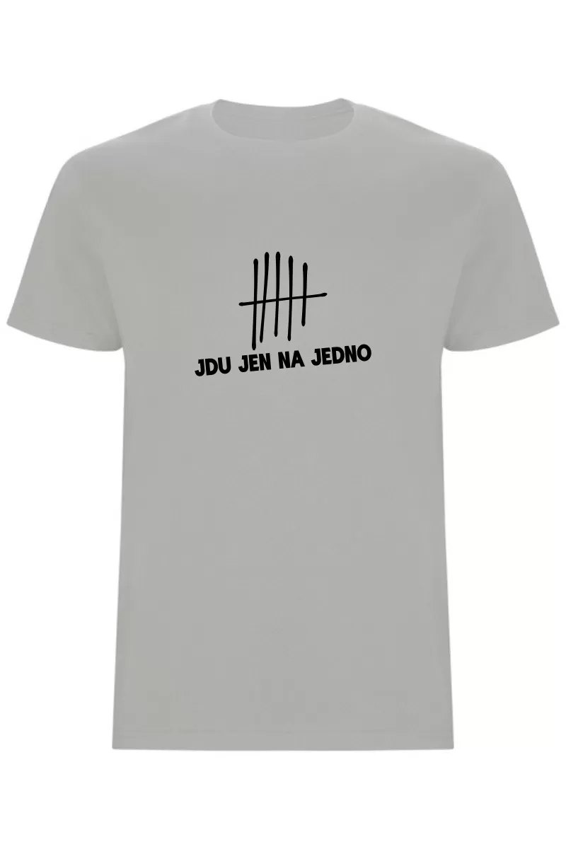 Pánské tričko - JDU JEN NA JEDNO