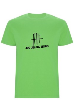 Pánské tričko - JDU JEN NA JEDNO