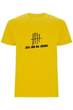 Pánské tričko - JDU JEN NA JEDNO