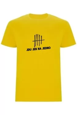 Pánské tričko - JDU JEN NA JEDNO