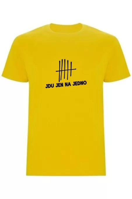Pánské tričko - JDU JEN NA JEDNO
