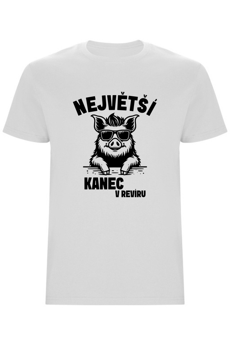 Pánské tričko - NEJVĚTŠÍ KANEC V REVÍRU