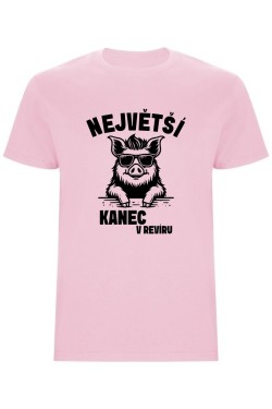 Pánské tričko - NEJVĚTŠÍ KANEC V REVÍRU