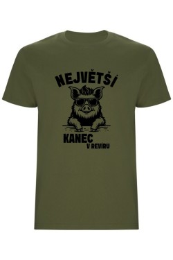 Pánské tričko - NEJVĚTŠÍ KANEC V REVÍRU