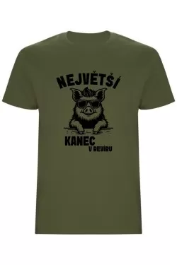 Pánské tričko - NEJVĚTŠÍ KANEC V REVÍRU