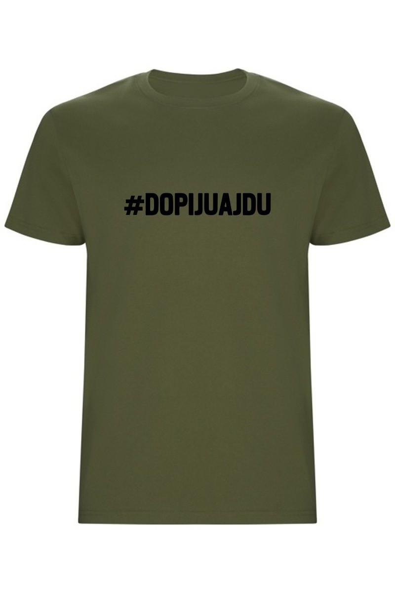 Pánské tričko - DOPIJU A JDU