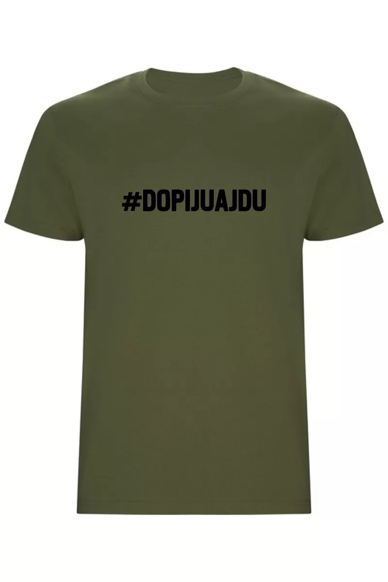 Pánské tričko - DOPIJU A JDU