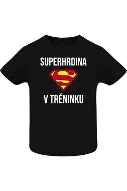 Dětské tričko-SUPERHRDINA V TRÉNINKU