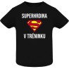 Dětské tričko-SUPERHRDINA V TRÉNINKU