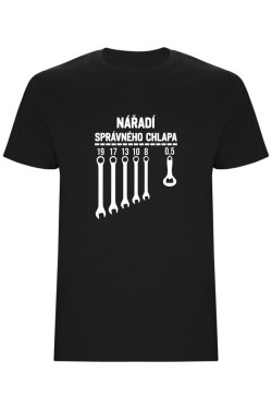 Pánské tričko - NÁŘADÍ SPRÁVNÉHO CHLAPA