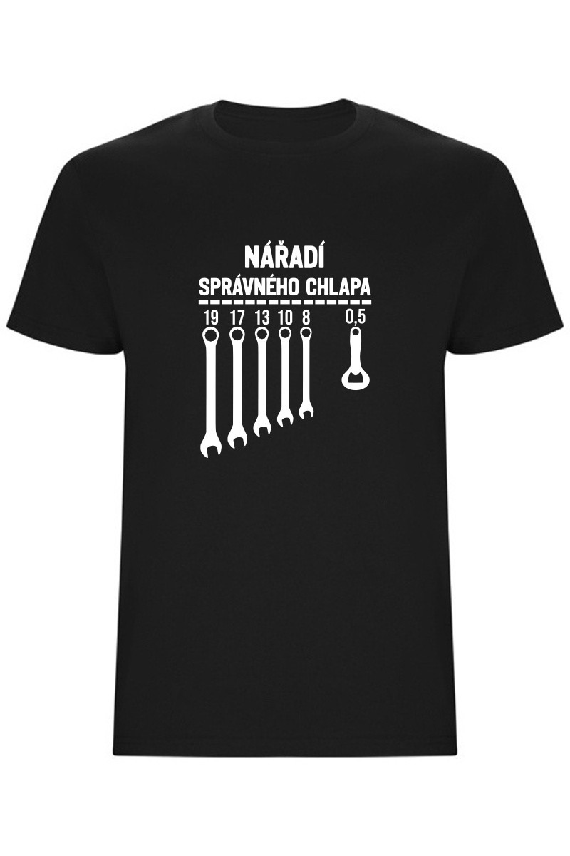 Pánské tričko - NÁŘADÍ SPRÁVNÉHO CHLAPA