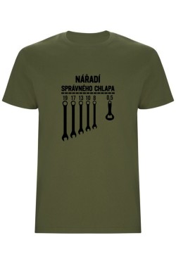 Pánské tričko - NÁŘADÍ SPRÁVNÉHO CHLAPA