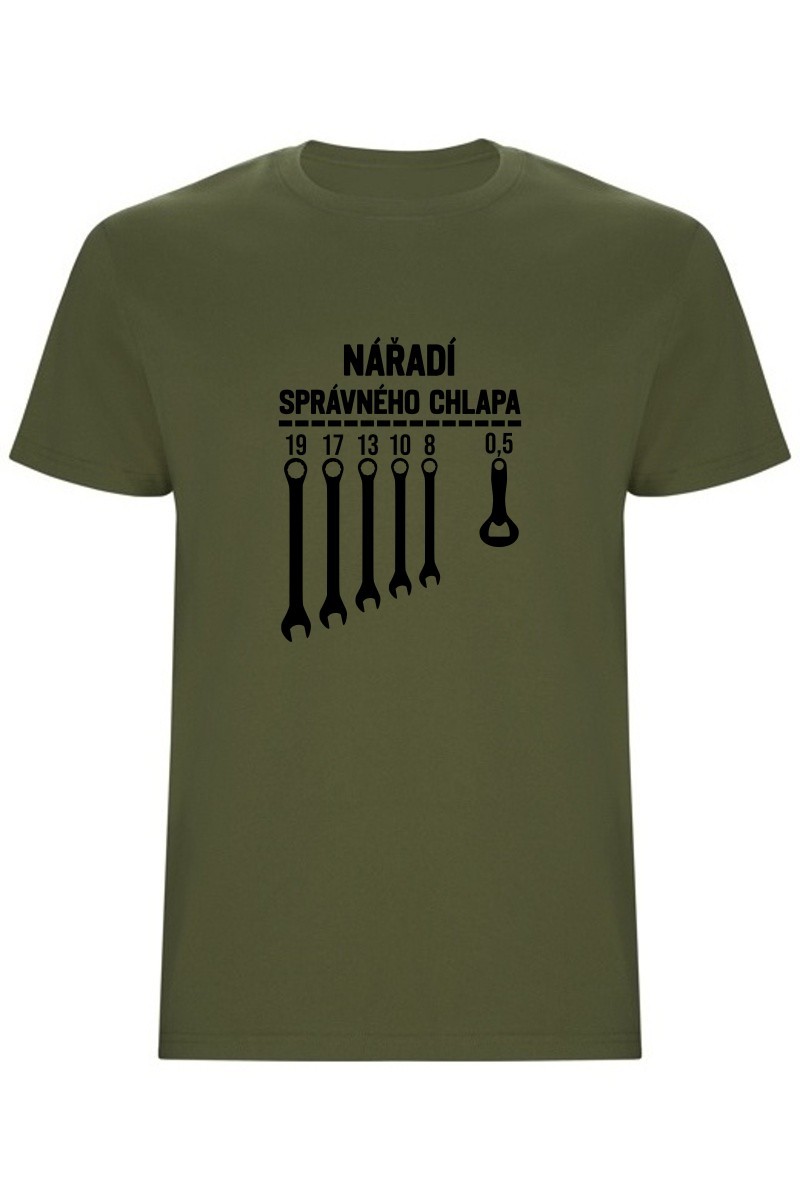 Pánské tričko - NÁŘADÍ SPRÁVNÉHO CHLAPA