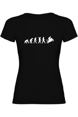 Dámské tričko - MOTORKÁŘKA EVOLUCE