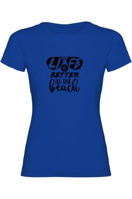 Dámské tričko - LIFE IS BETTER AT THE BEACH