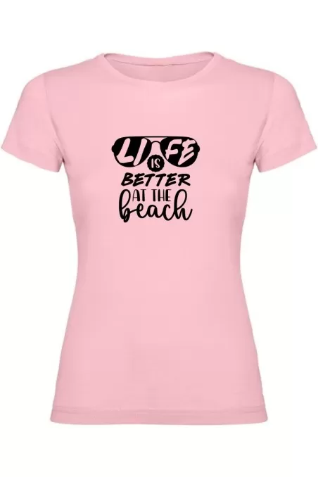 Dámské tričko - LIFE IS BETTER AT THE BEACH