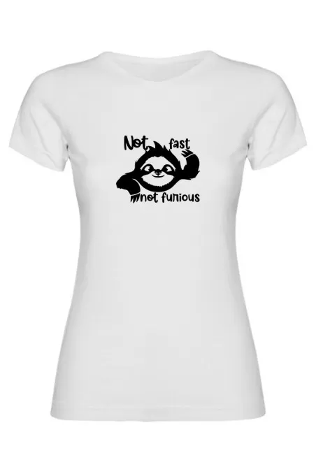 Dámské tričko - NOT FAST NOT FURIOUS