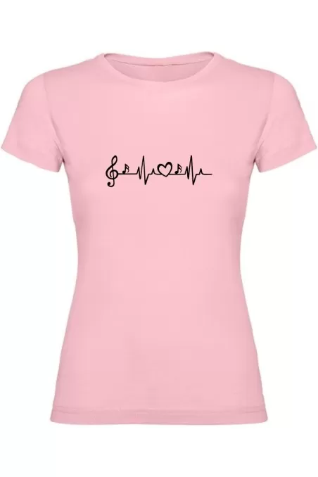 Dámské tričko - EKG MUZIKA