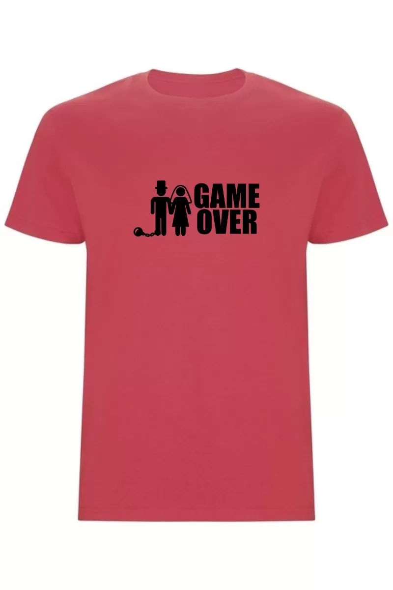 Pánské tričko - GAME OVER SVATBA