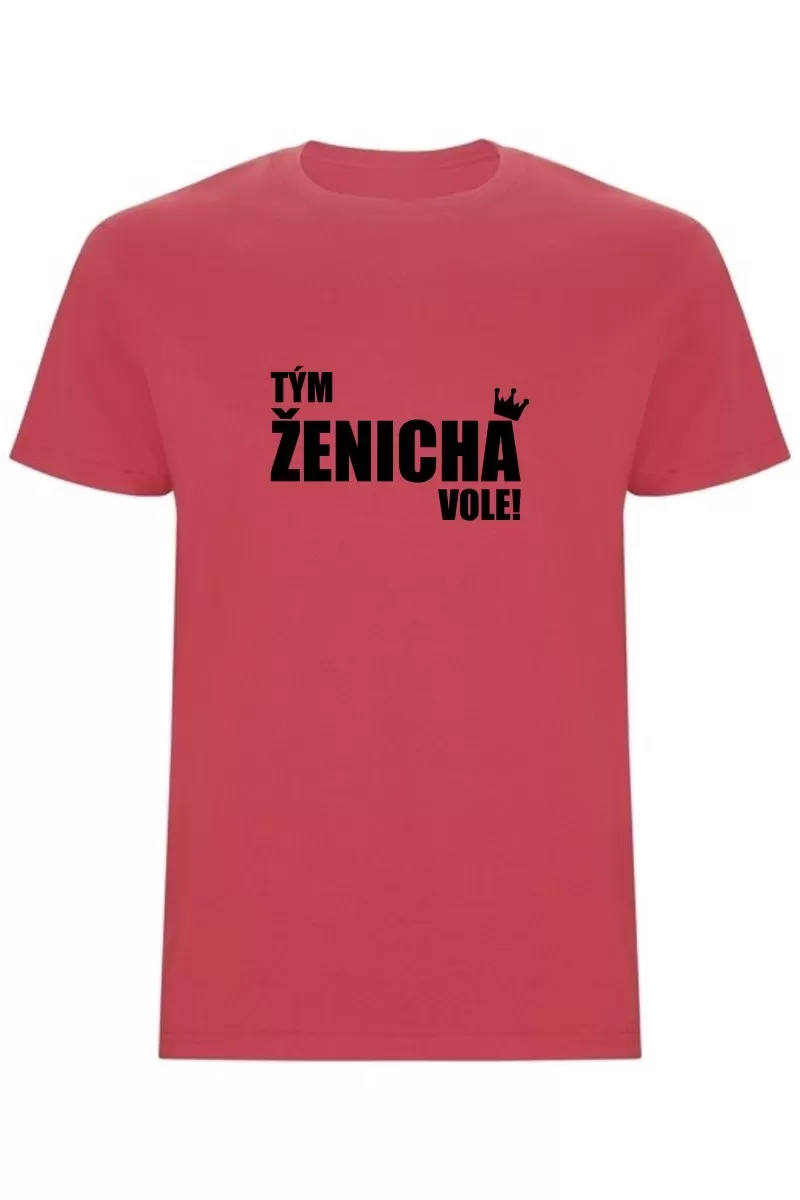 Pánské tričko - TÝM ŽENICHA VOLE