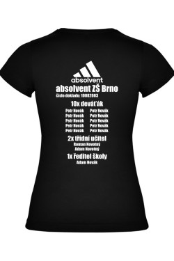Dámské tričko - ABSOLVENT