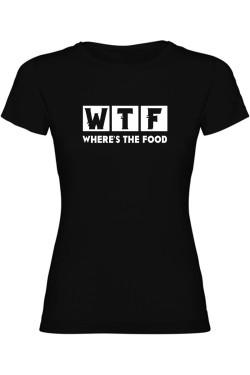 Dámské tričko - WHERES THE FOOD