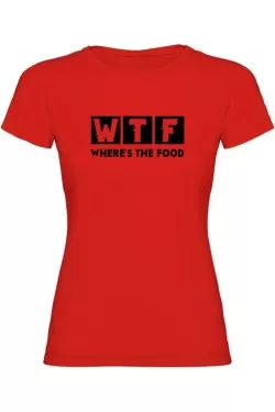 Dámské tričko - WHERES THE FOOD