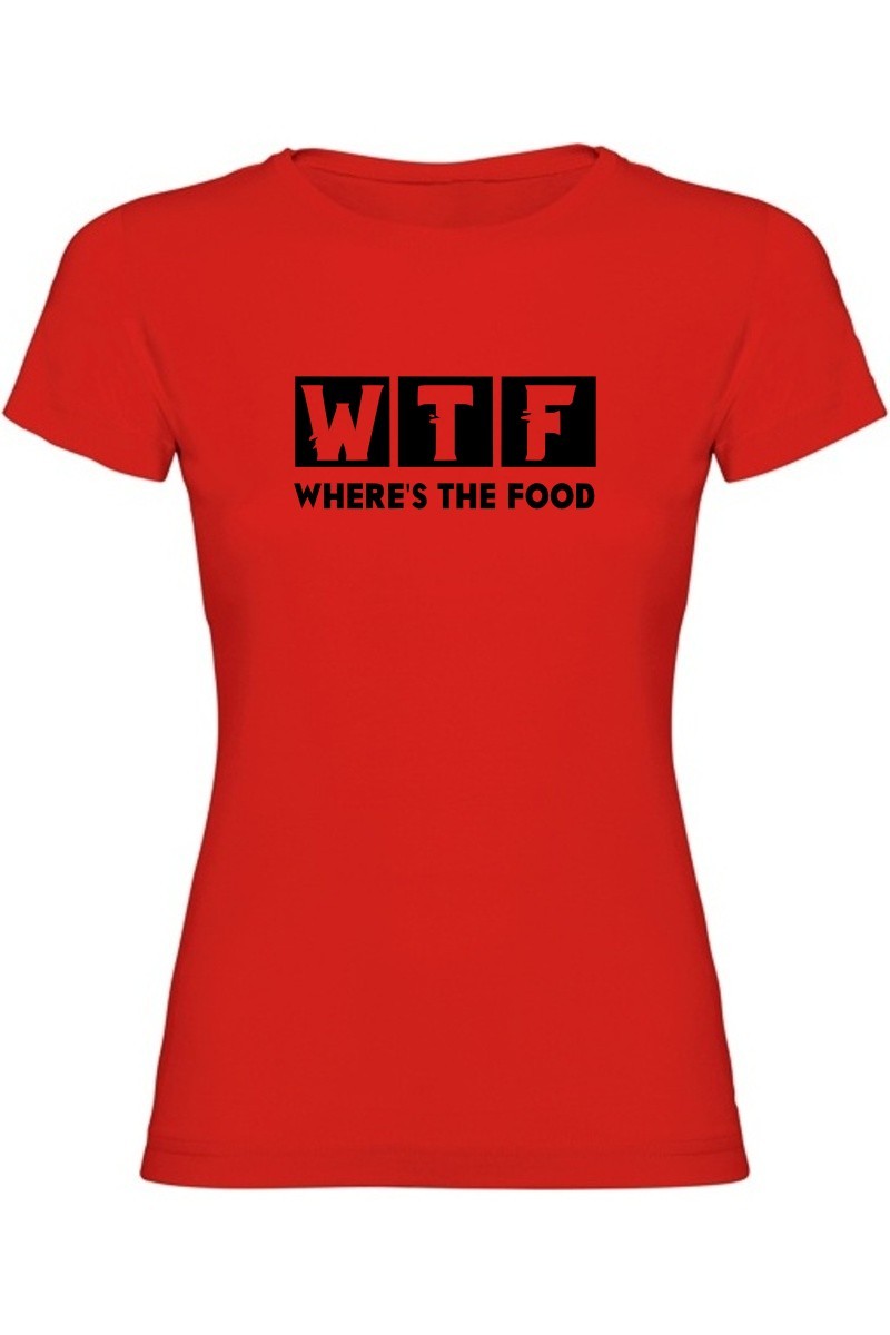 Dámské tričko - WHERES THE FOOD
