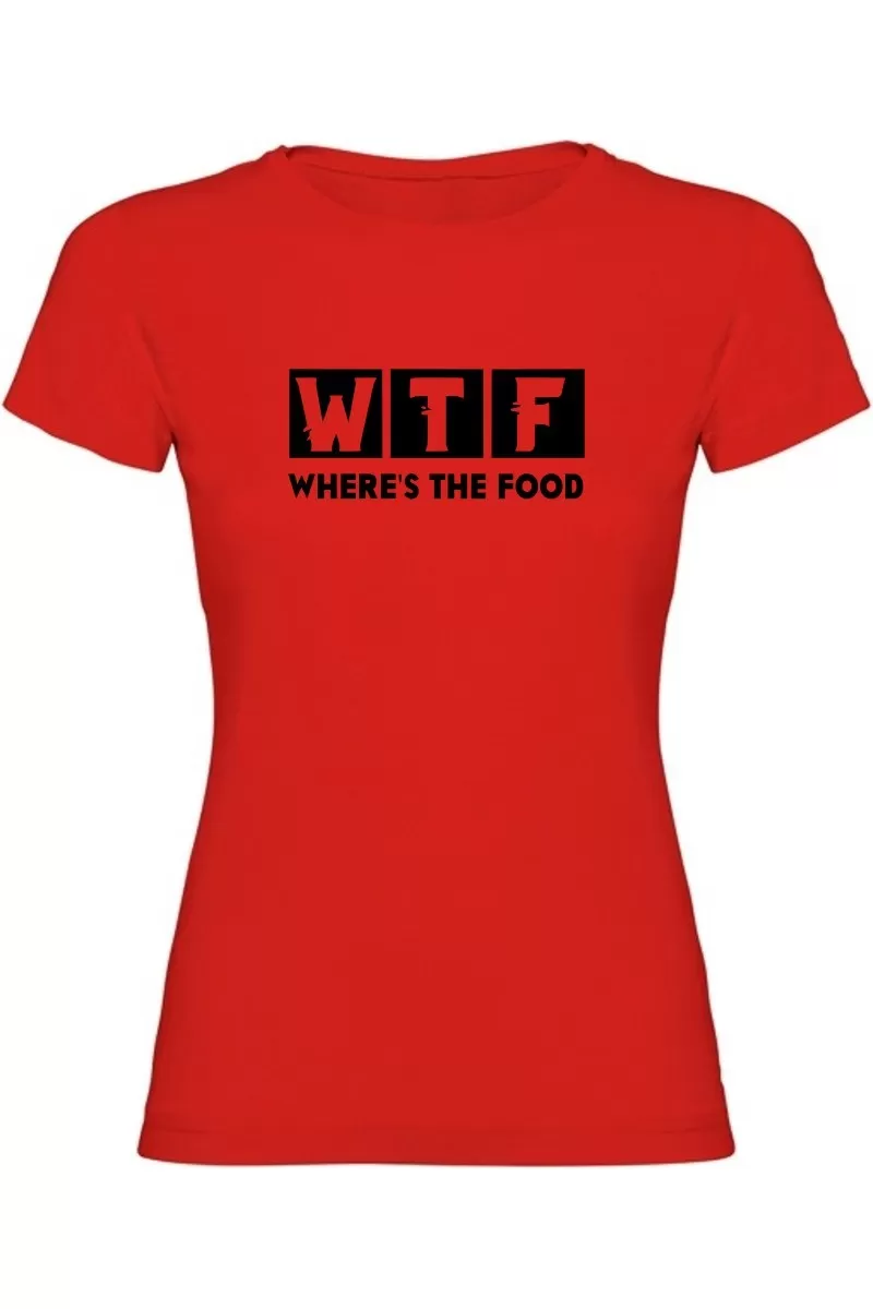 Dámské tričko - WHERES THE FOOD