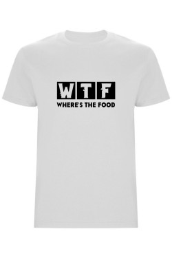 Pánské tričko - WHERES THE FOOD