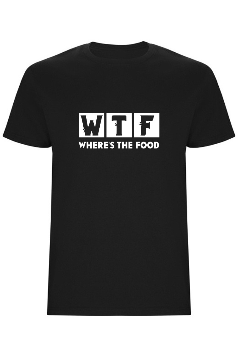 Pánské tričko - WHERES THE FOOD