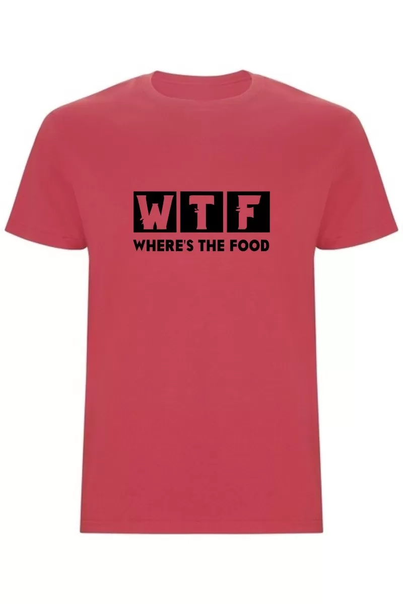 Pánské tričko - WHERES THE FOOD