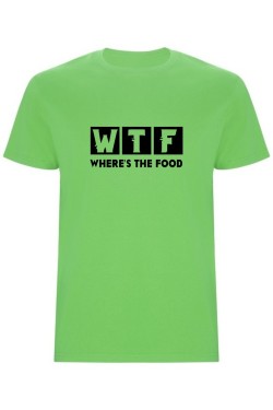 Pánské tričko - WHERES THE FOOD
