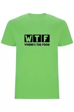 Pánské tričko - WHERES THE FOOD