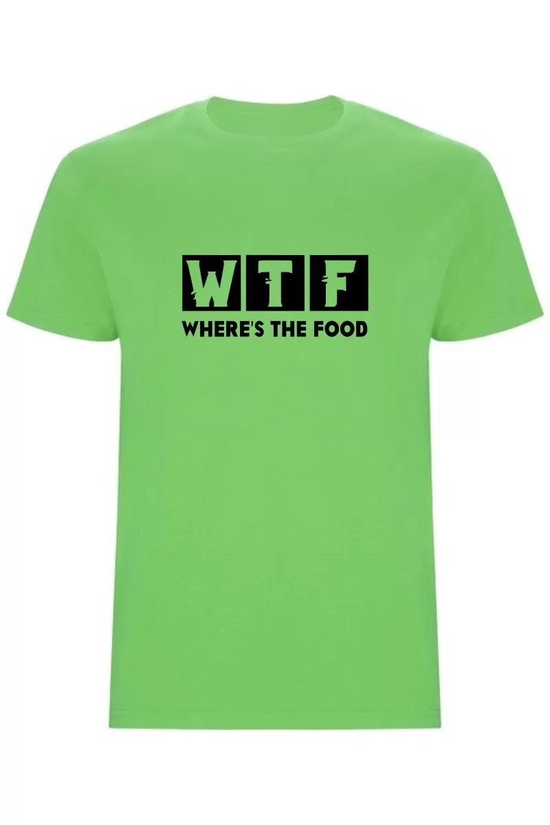 Pánské tričko - WHERES THE FOOD