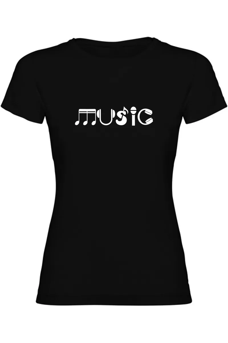 Dámské tričko - MUSIC