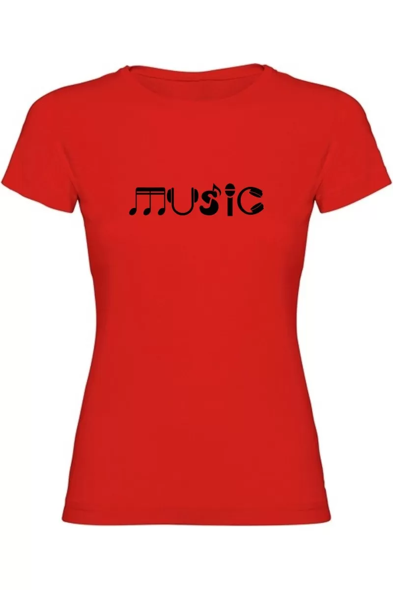 Dámské tričko - MUSIC