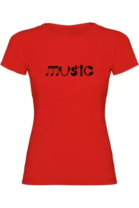 Dámské tričko - MUSIC