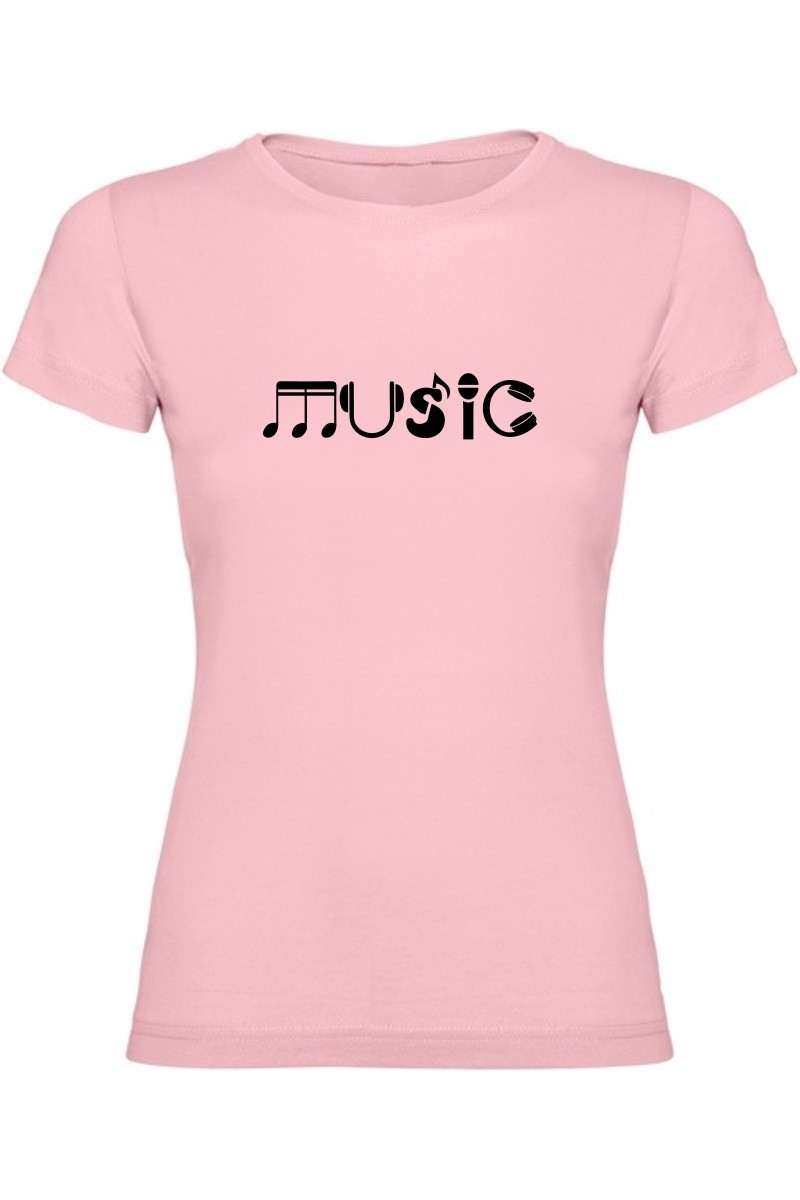 Dámské tričko - MUSIC