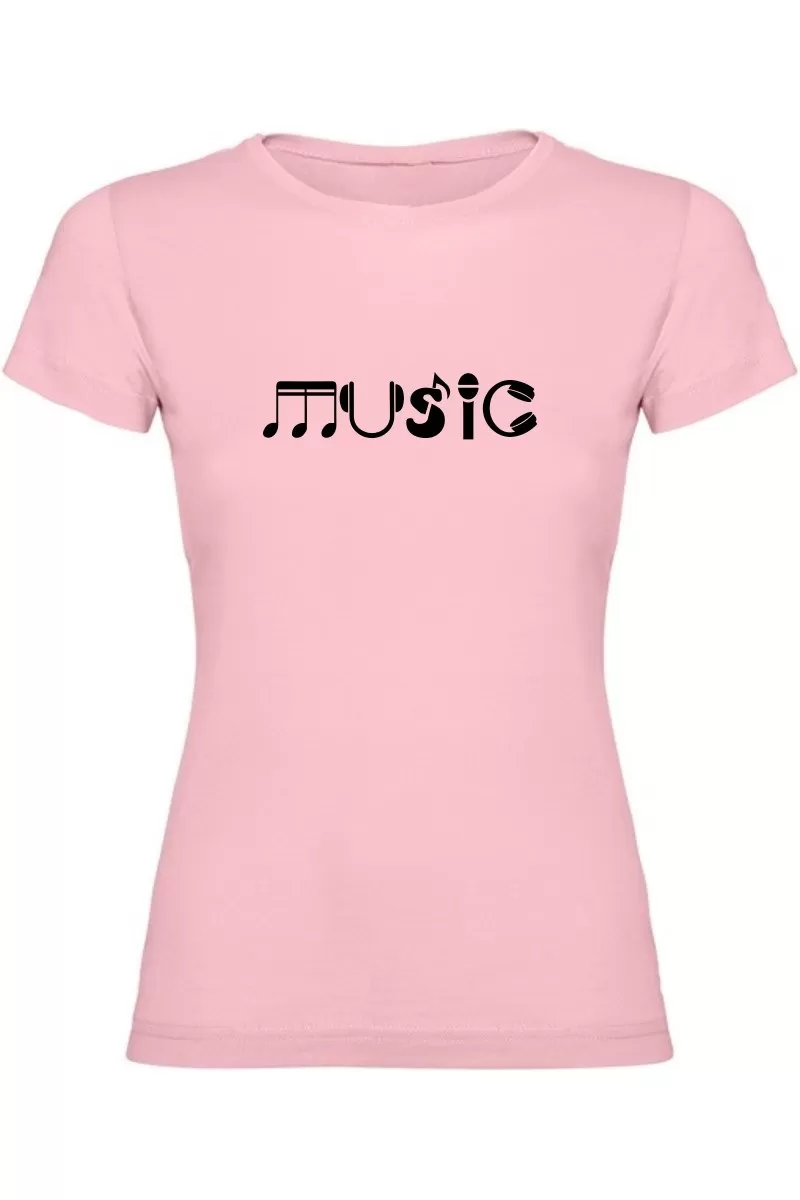 Dámské tričko - MUSIC
