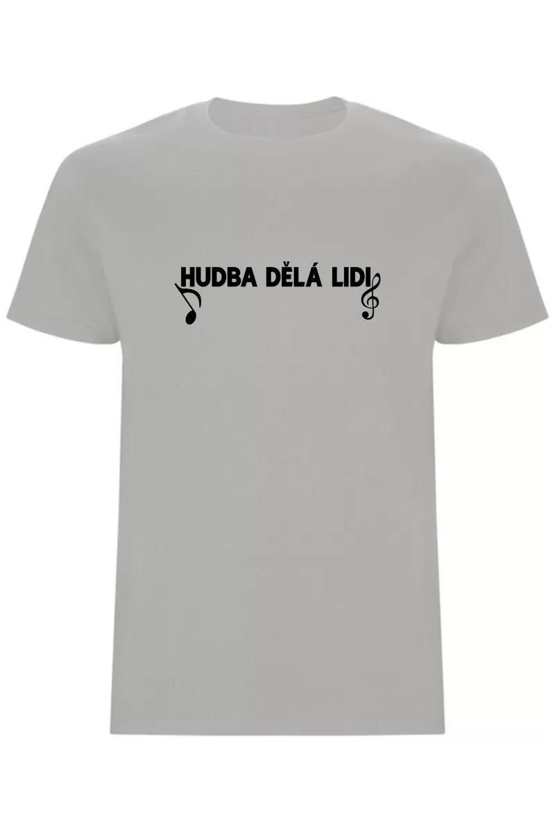 Pánské tričko - HUDBA DĚLÁ LIDI