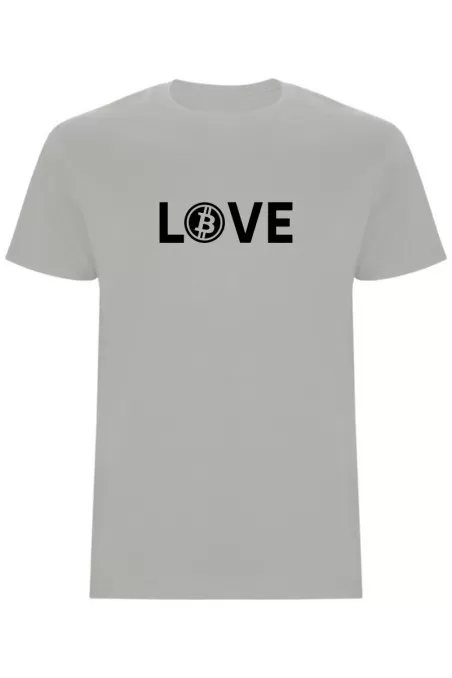 Pánské tričko - BITCOIN LOVE