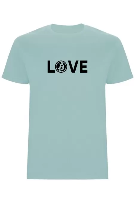 Pánské tričko - BITCOIN LOVE