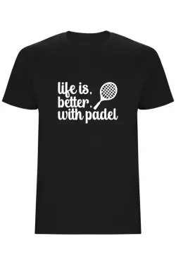 Pánské tričko - LIFE IS BETTER WITH PADEL