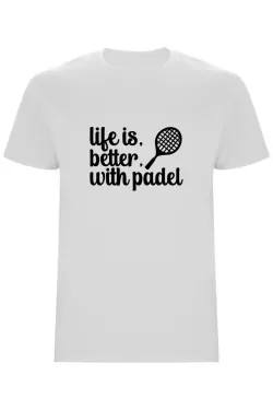 Pánské tričko - LIFE IS BETTER WITH PADEL