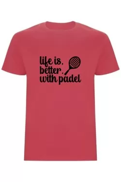 Pánské tričko - LIFE IS BETTER WITH PADEL