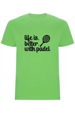 Pánské tričko - LIFE IS BETTER WITH PADEL