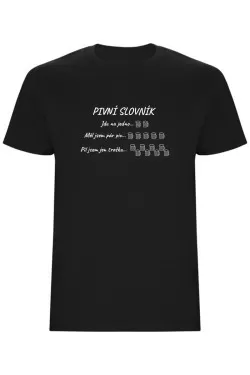 Pánské tričko - PIVNÍ SLOVNÍK