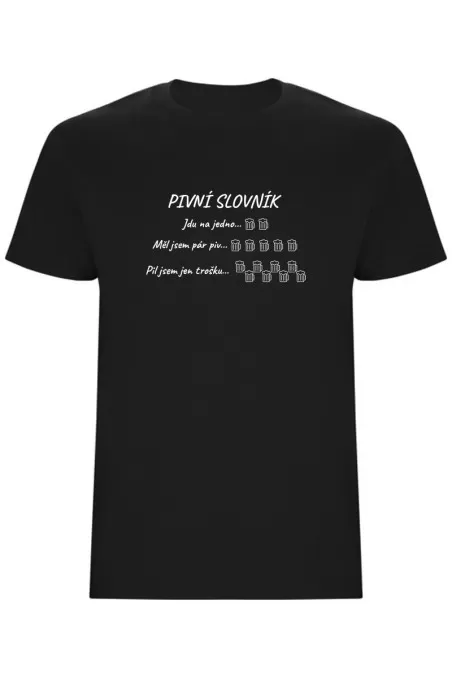 Pánské tričko - PIVNÍ SLOVNÍK